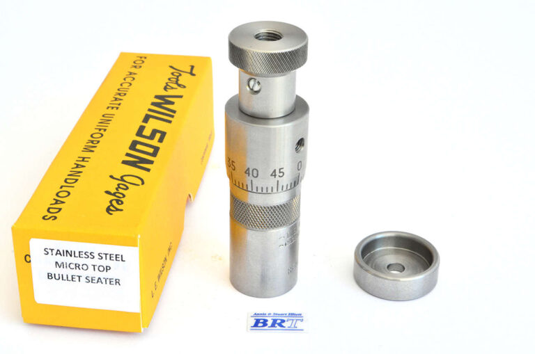Wilson Stainless Micrometer Seater Dies Bench Rest Tactical