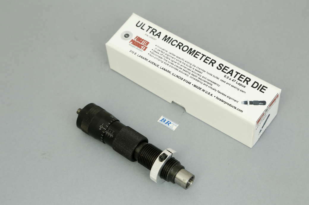 6MM X 47 Lapua Forster Ultra Micrometer Seater Die 