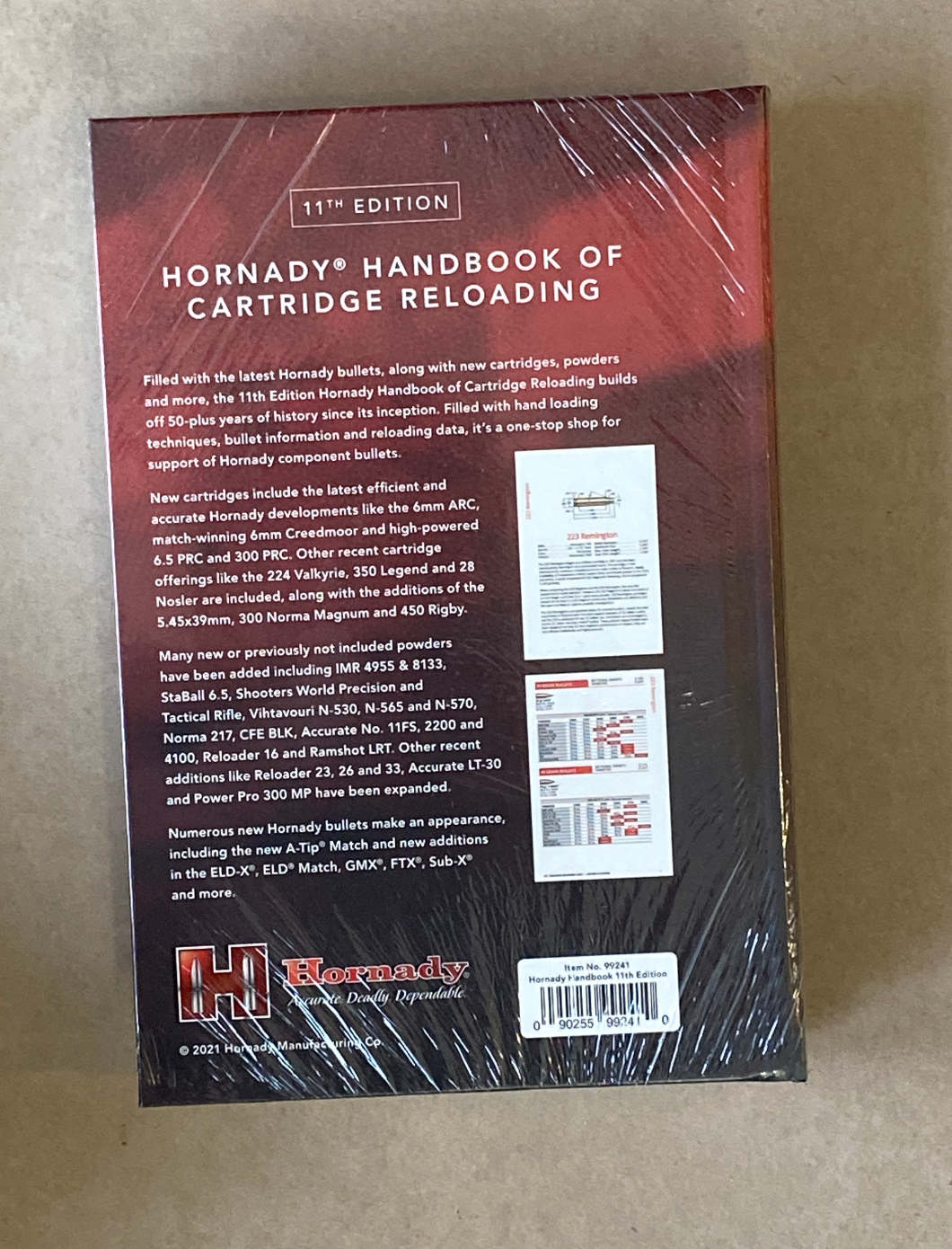 Hornady Reloading Handbook 11th Bench Rest Tactical